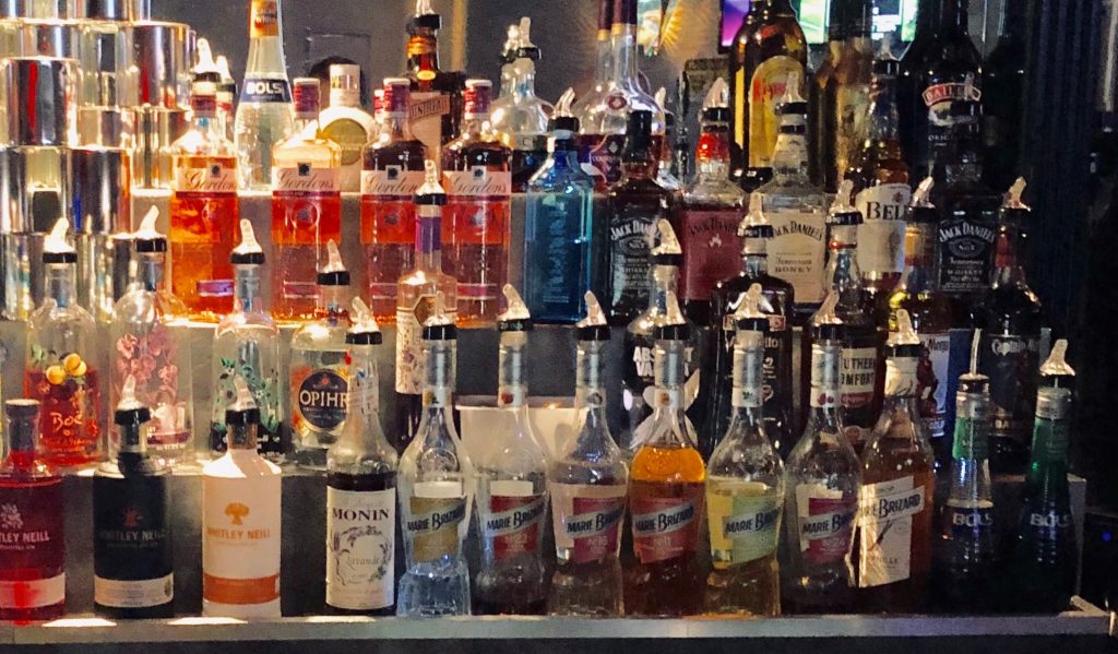 Pub Gin Shelf